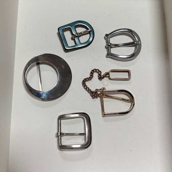Lot Accessories - Vintage Belt Buckles Mixed Lot
